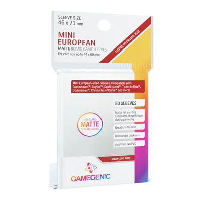 Protectores Mini Europeo Matte Gamegenic Prime
