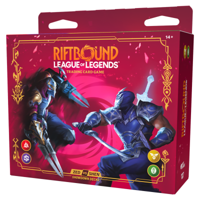 [PREVENTA] Riftbound TCG: Vendetta - Showdown Decks: Zed vs. Shen
