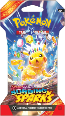 Pokémon TCG: Sobre Ganchera Surging Sparks
