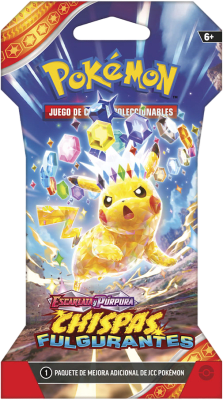 Pokémon TCG: Sobre Ganchera Chispas Fulgurantes
