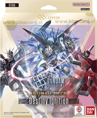 [PREVENTA] Gundam Card Game: Ultimate Deck ST-09 – Destiny Ignition
