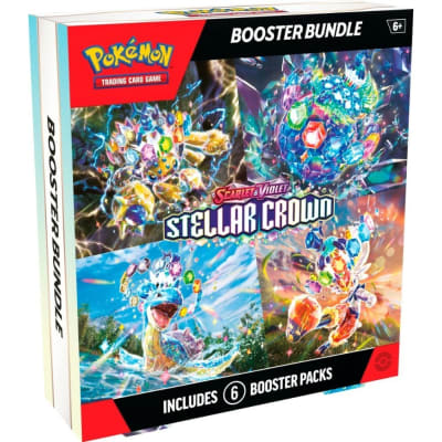 Pokémon TCG: Booster Bundle Stellar Crown (Inglés)