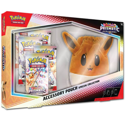 Pokémon TCG: Evoluciones Prismáticas - Colección Especial- Bolsa para Accesorios (ESP)