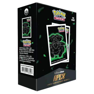 Pokémon TCG - Deck Protectors: Pokémon Apex - Neon Kanto Venusaur