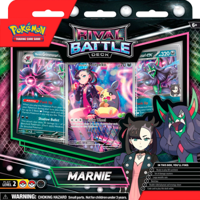 Pokemón TCG - Baraja Combate de Rivales Marnie