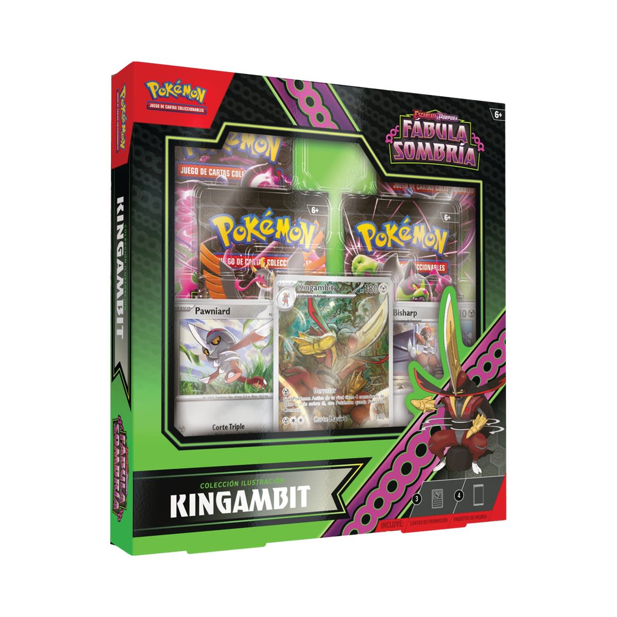Pokémon TCG: Fabula Sombría - Colección Ilustración Kingambit1
