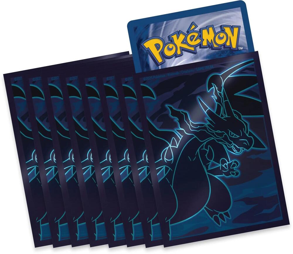 Pokémon TCG: Protectores Mega Charizard X (ETB)1