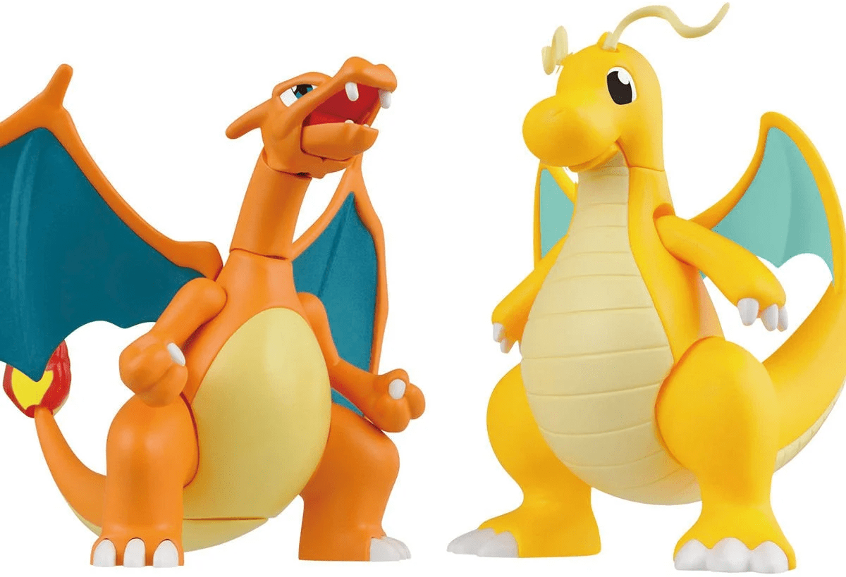 Model Kit - Pokémon Charizard & Dragonite1