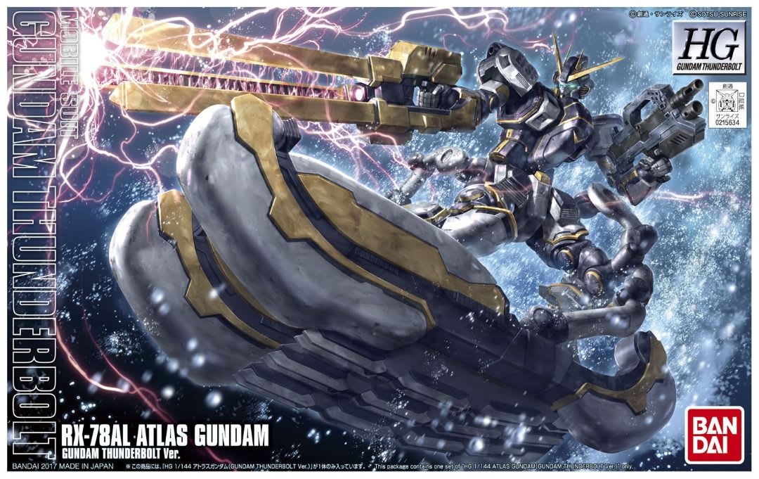 Model Kit - 1/144 HG RX-78AL Atlas Gundam (Thunderbolt Ver.)2