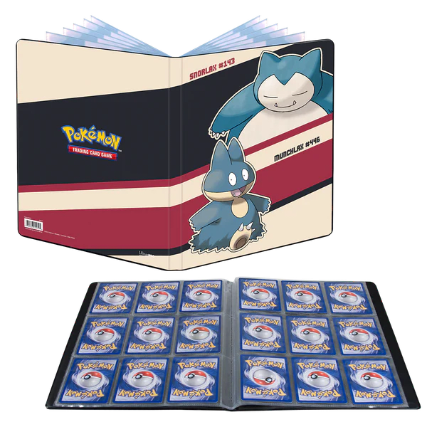 Carpeta 9 Bolsillos Pokémon - Snorlax & Munchlax2