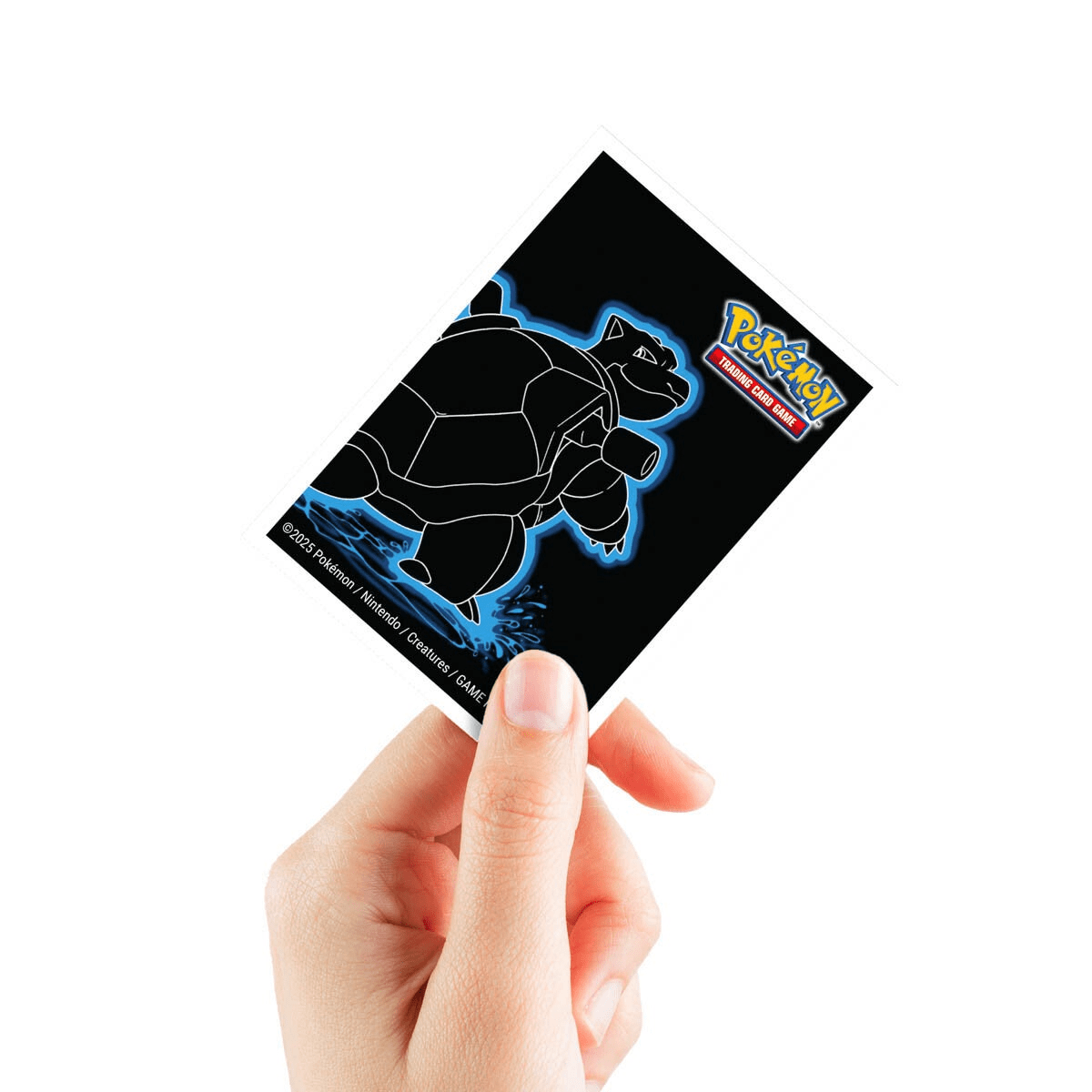 Pokémon TCG - Deck Protectors: Pokémon Apex - Neon Kanto Blastoise2