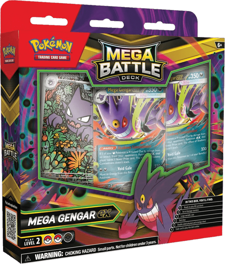 Pokemon TCG: Mega Battle Deck - Mega Gengar ex (ING)1