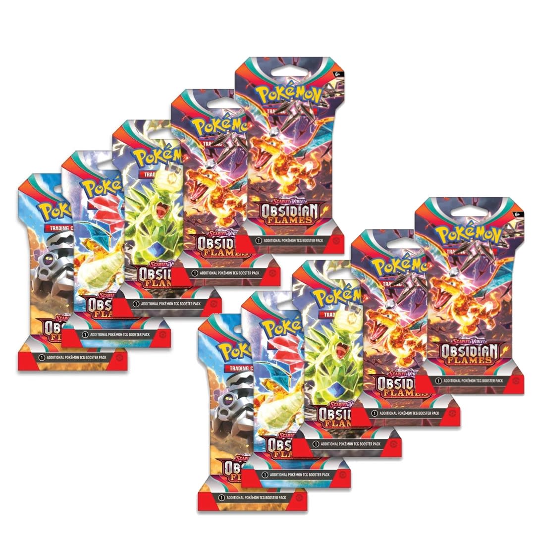 Pokémon TCG - Pack 10 Sobres Ganchera Obsidian Flames1
