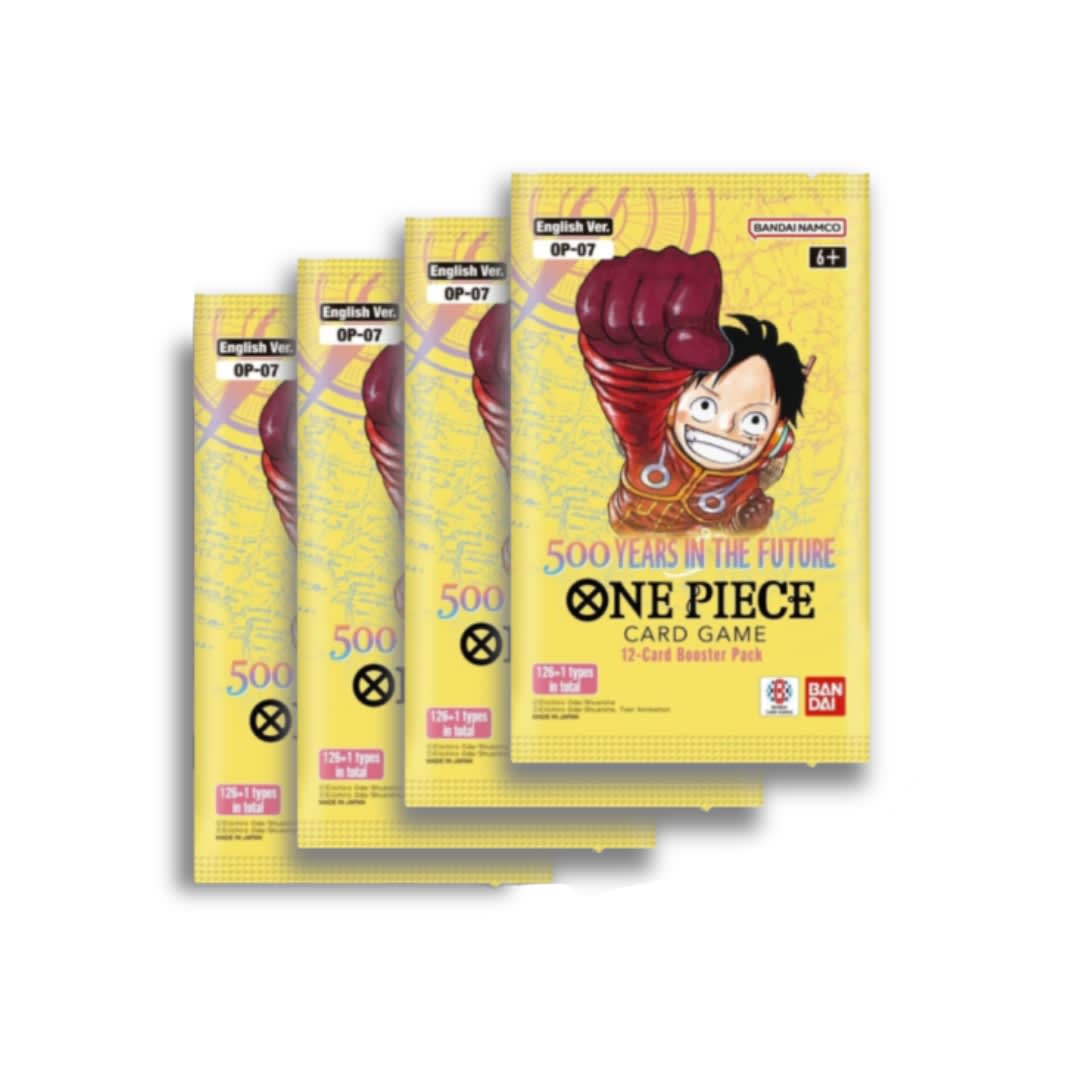 Pack 4 Sobres One Piece Card Game OP07 - 500 Years in the Future1