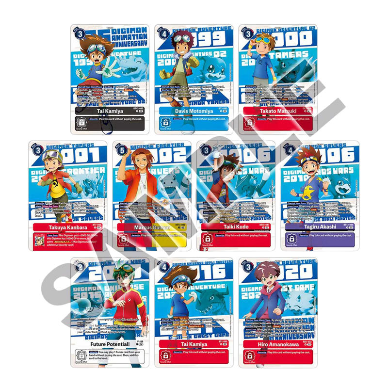 Digimon Card Game - PB20 - ANIMATION SERIES 25th Anniversary Set3