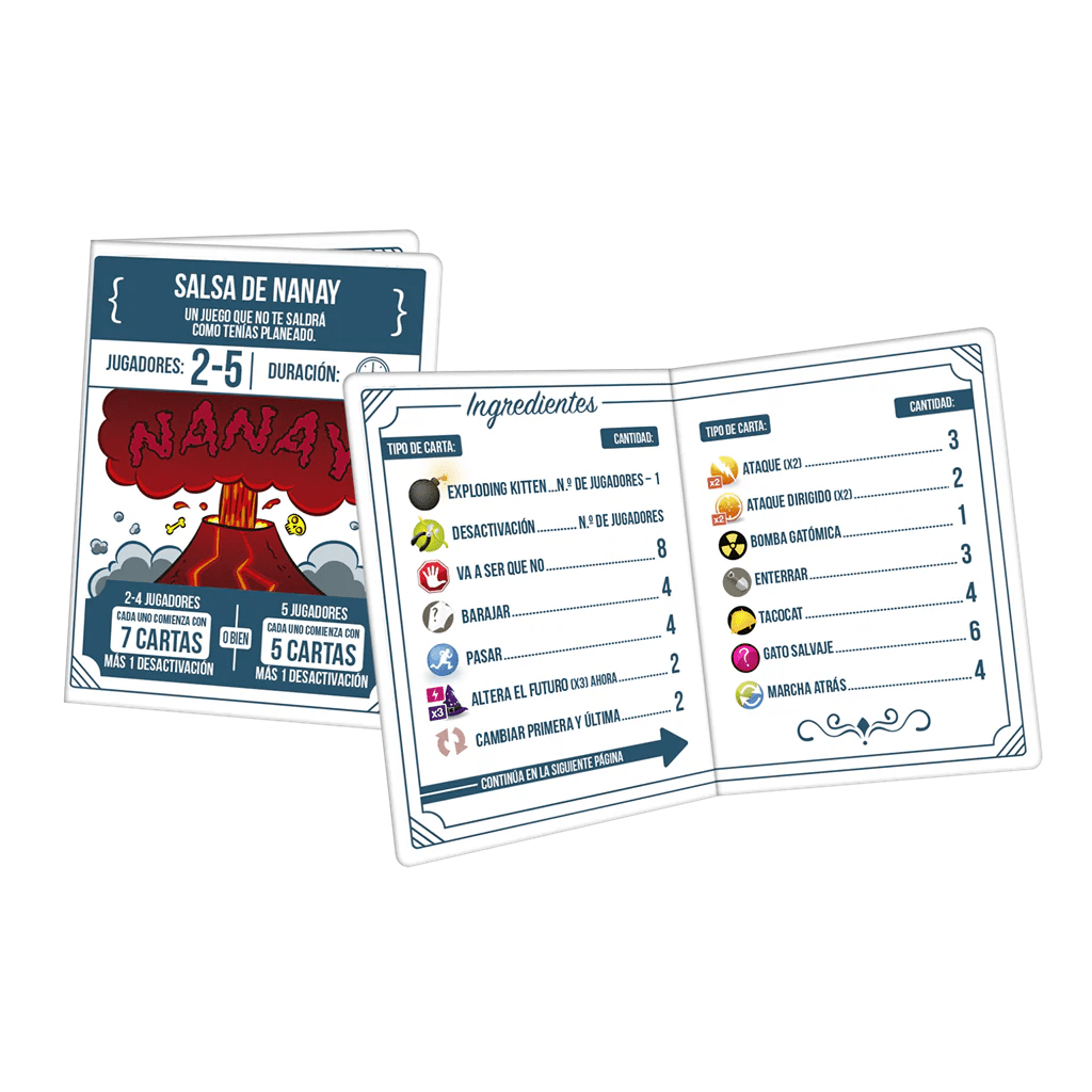 Exploding Kittens Recetas del Desastre4