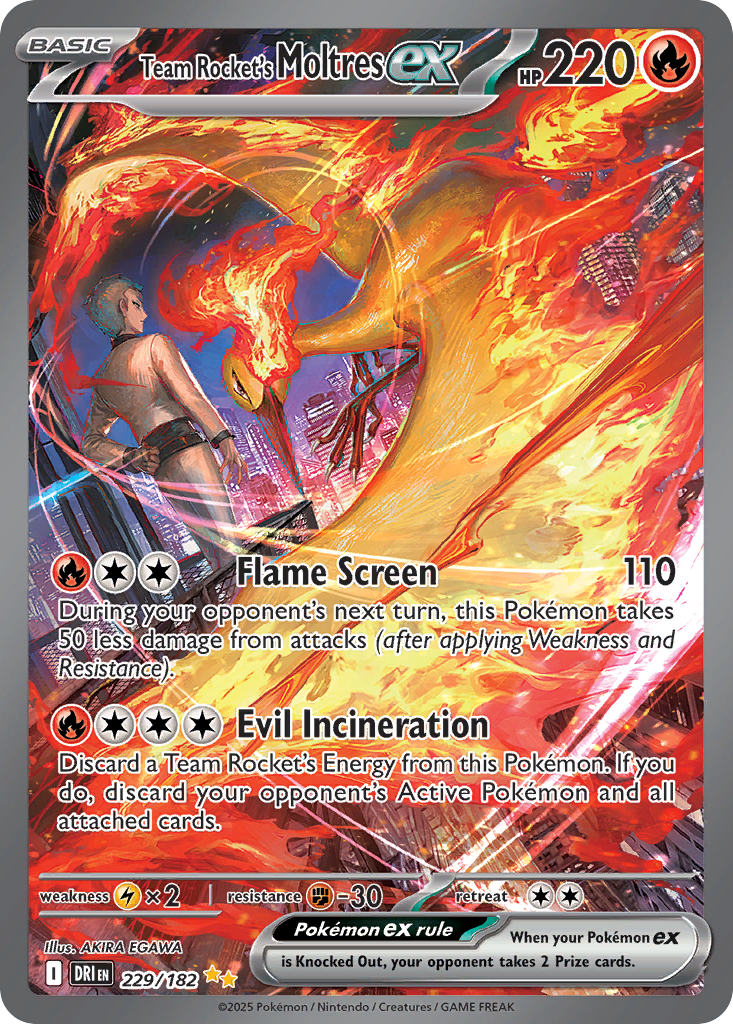 Pokémon TCG - Team Rocket's Moltres ex Ultra premium Collection (ING)2