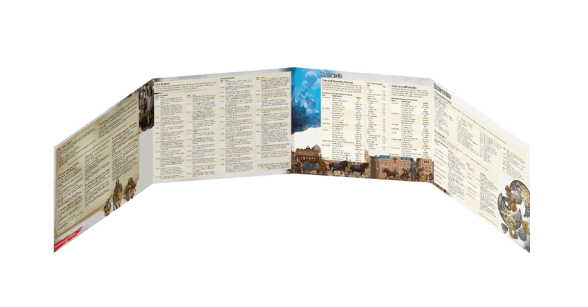 Dungeons and Dragons : Pantalla de DM Waterdeep: El Golpe de los Dragones2