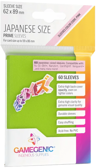 Protectores Japanese Size Gamegenic - Lima1