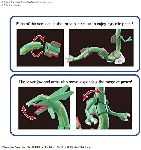 Model Kit - Pokémon Rayquaza3