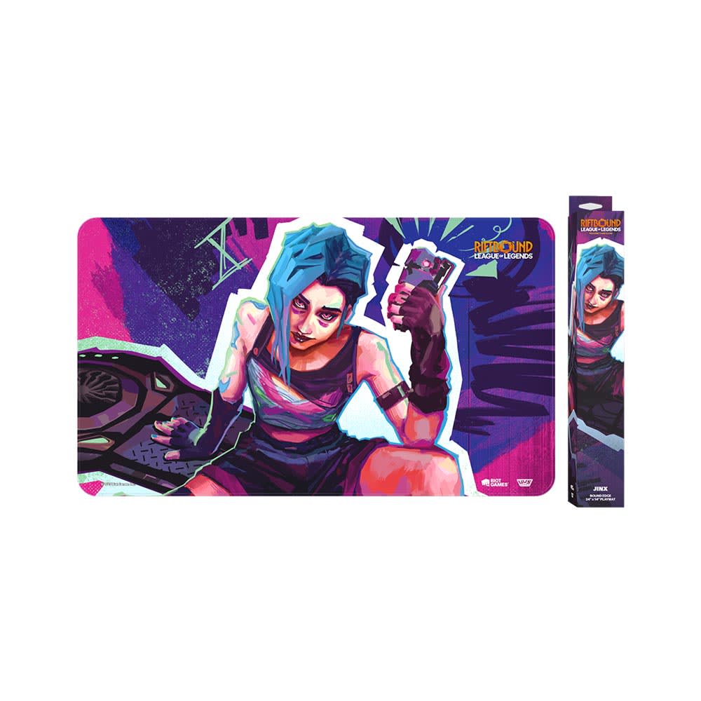 Playmat: Riftbound- Origins- Jinx Art1