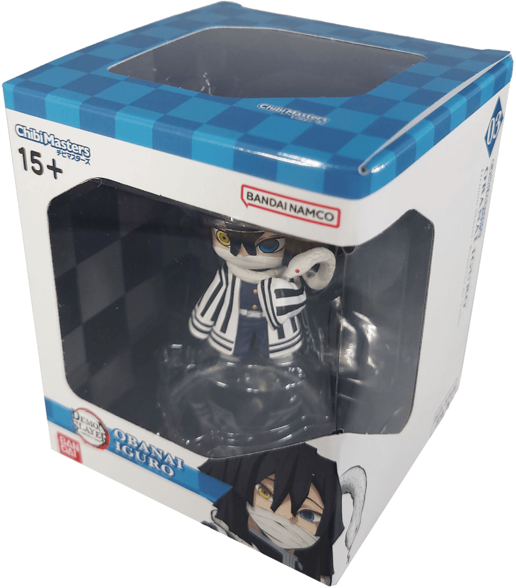 Figuras Chibi Masters Demon Slayer - Iguro Obanai2