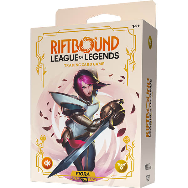 [PREVENTA] Riftbound TCG: Set 2- Spiritforged- Champion Deck- Fiora1
