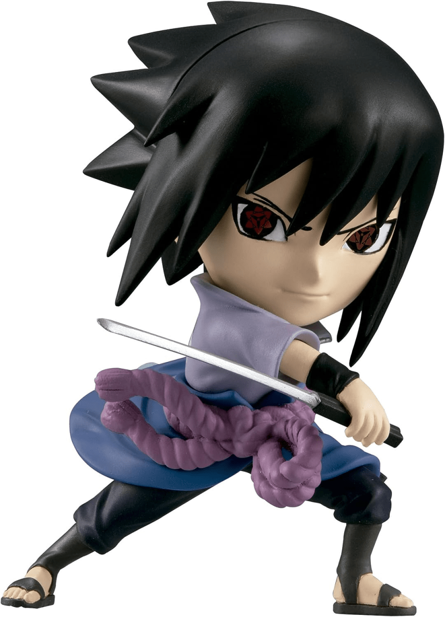Figuras Chibi Masters Naruto Shippuden - Sasuke Uchiha1