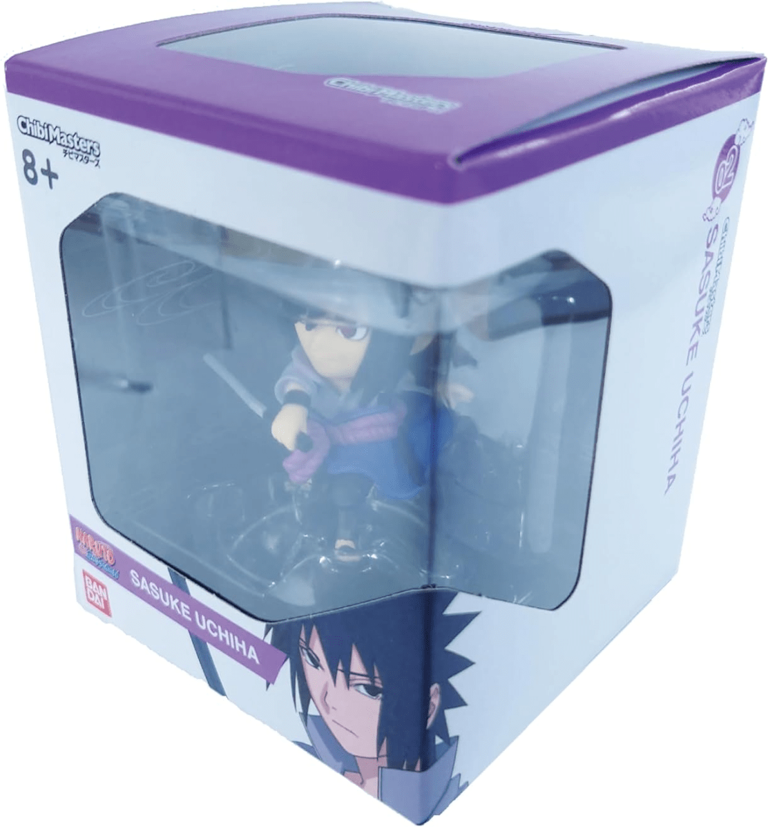 Figuras Chibi Masters Naruto Shippuden - Sasuke Uchiha2