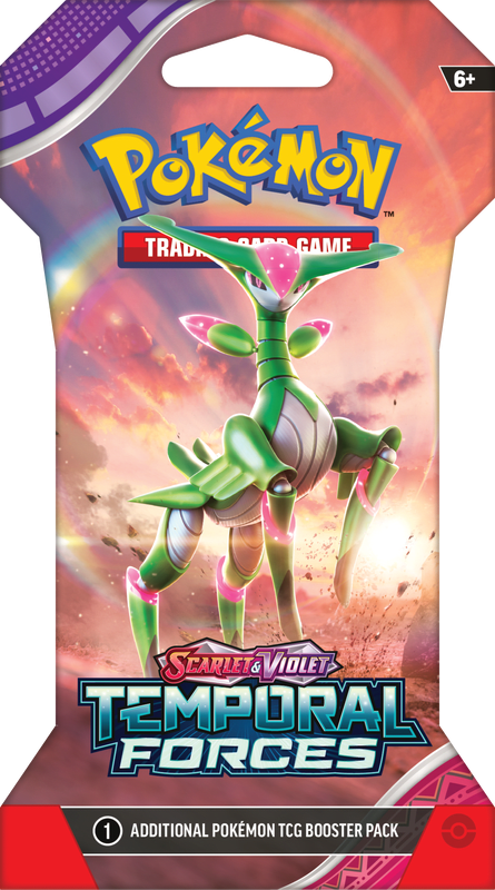 Pokémon TCG: Sobre Ganchera Temporal Forces - Inglés2