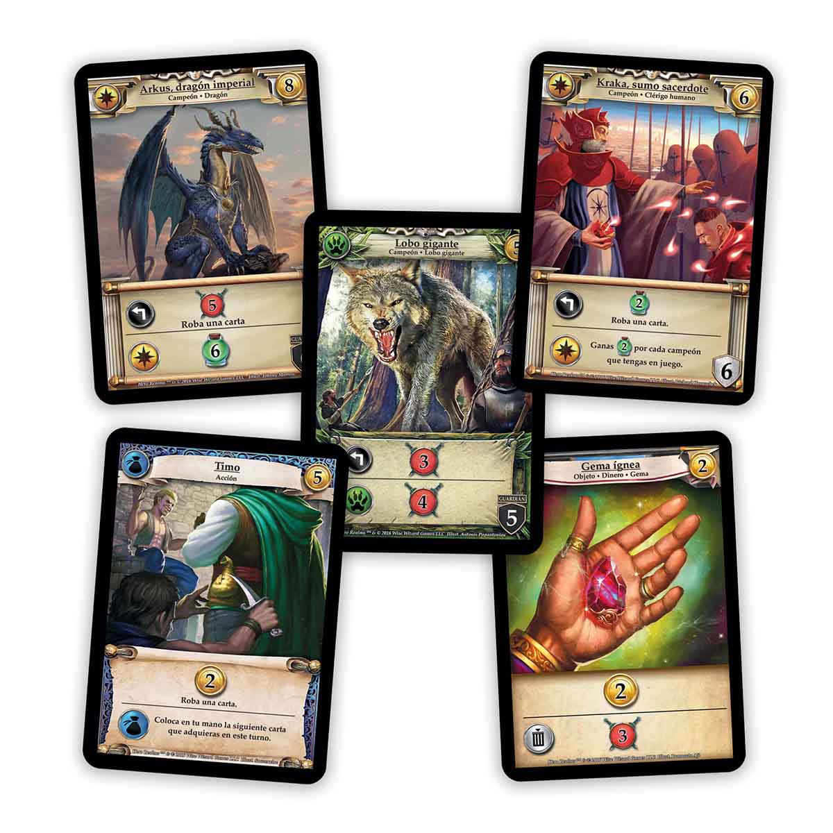 Hero Realms - Juego de Cartas (Juego Base)1