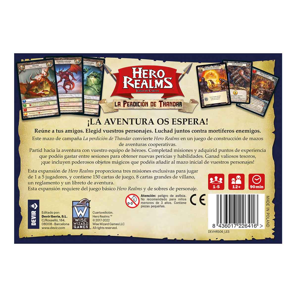 Hero Realms - La Perdición de Thandar (Mazo de Campaña)3