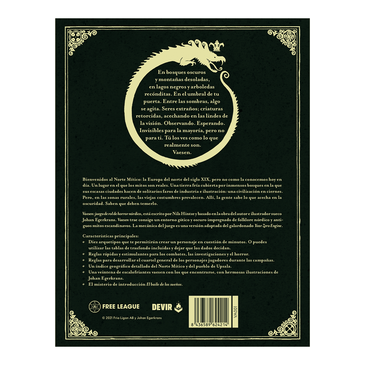 VAESEN Horror Nordico - Libro2