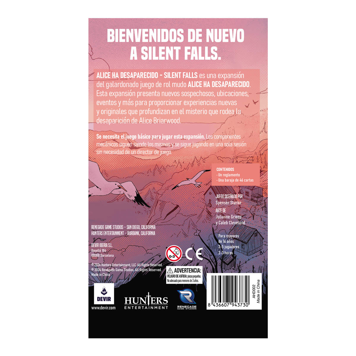 Alice Ha Desaparecido - Expansión Silent Falls1