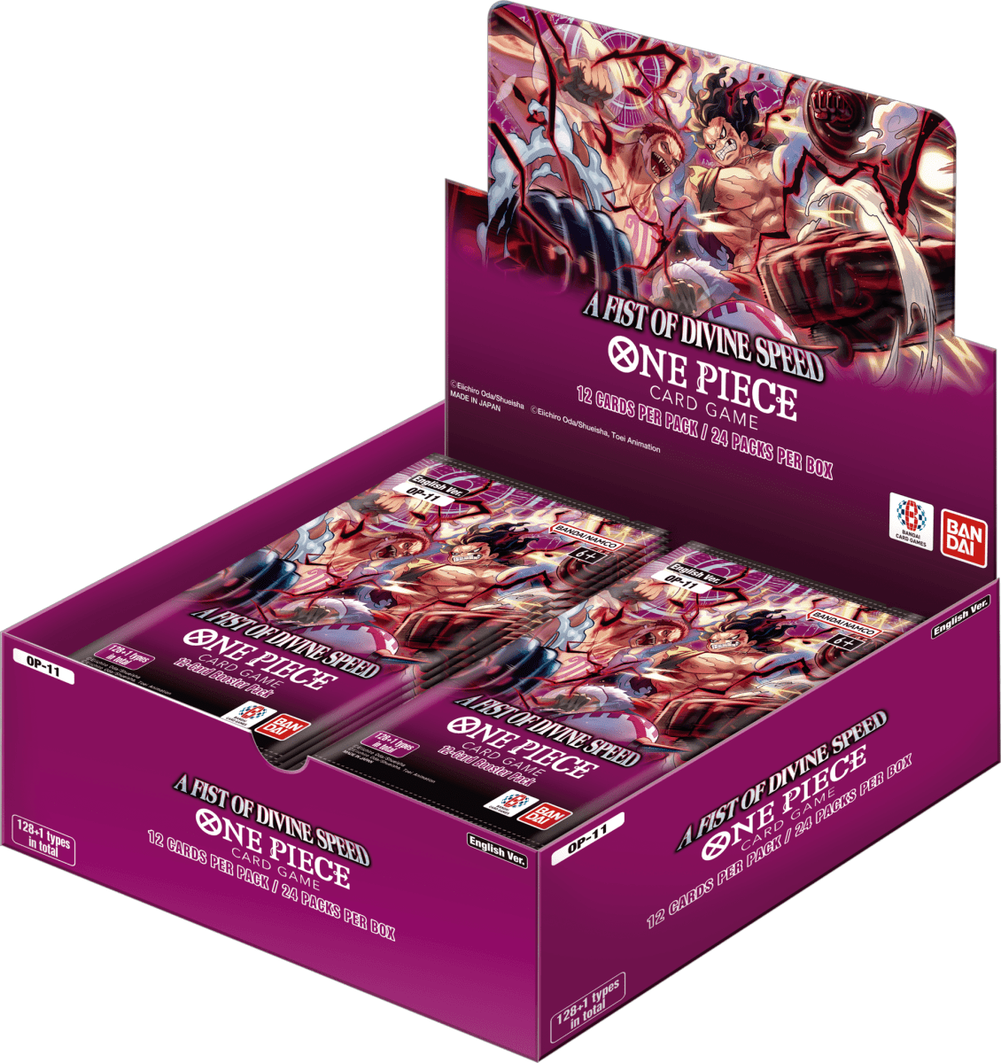 One Piece Card Game- OP11: A Fist of Divine Speed - Booster Box1