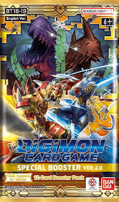 Digimon Card Game - Sobre Especial Booster 2.01