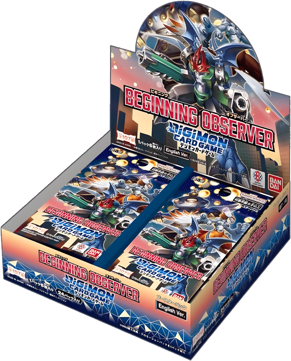 Digimon Card Game  - Caja Sobres BT16 Beginning Observer1