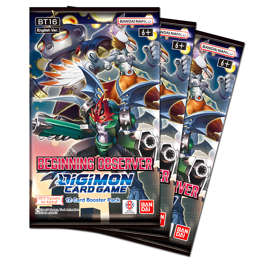 Digimon Card Game  - Caja Sobres BT16 Beginning Observer2