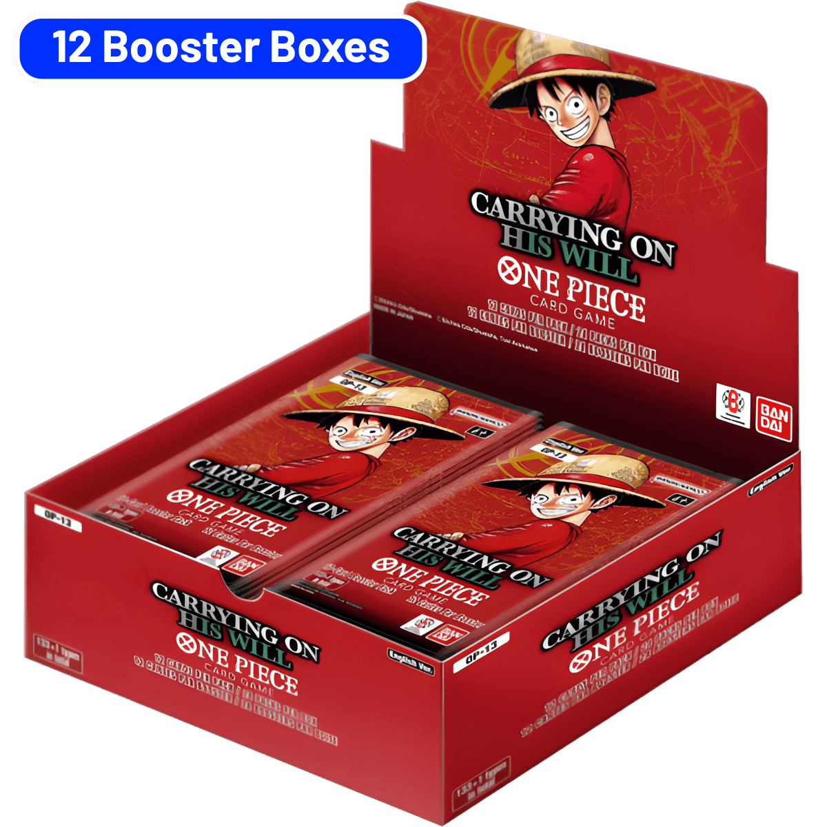One Piece Card Game - OP13: Carry On His Will - Booster Box (x12