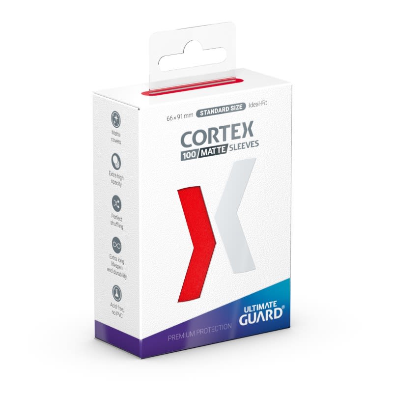 Protectores Standard Cortex Matte - Rojo1