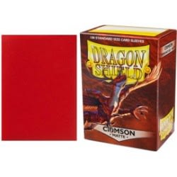 Protectores Matte Standard Dragon Shield - Crimson1