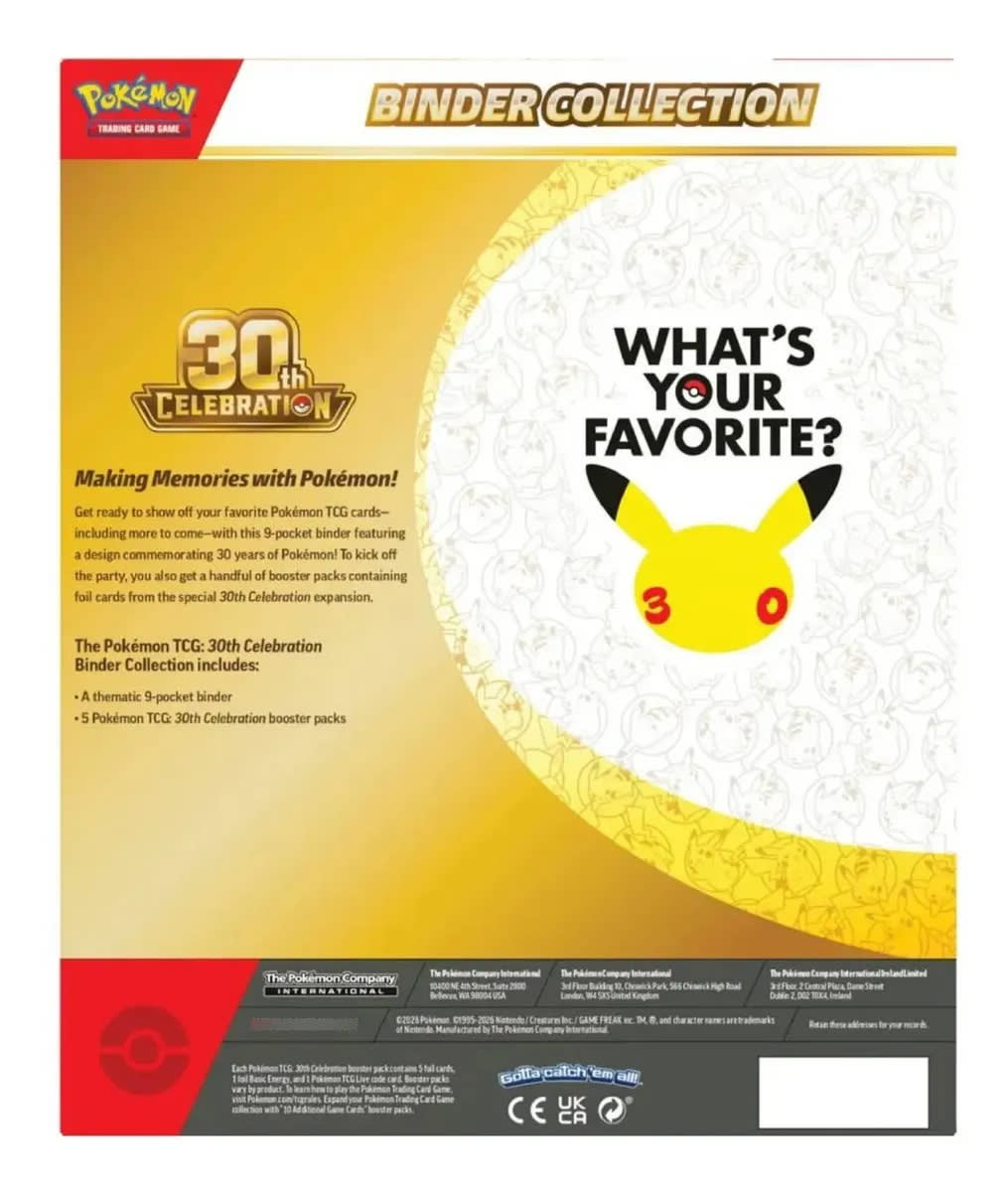 30th Celebration- Binder Collection | Blue Card Store