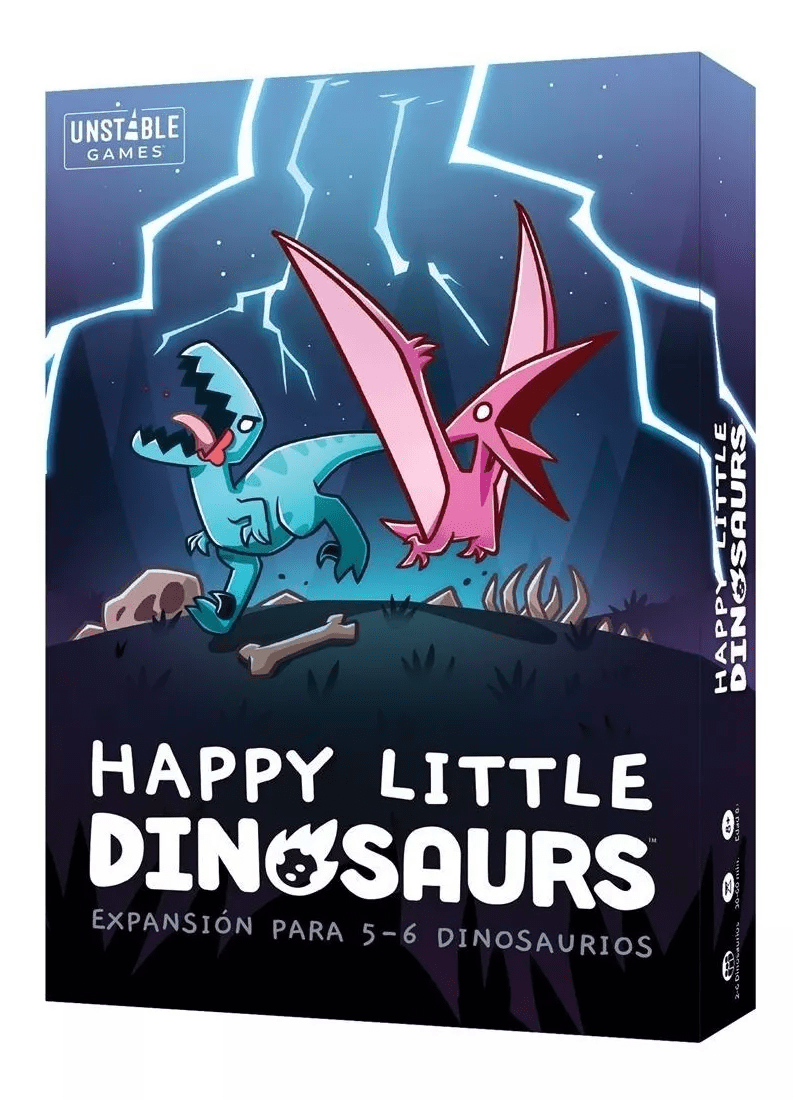 Happy Little Dinosaurs - Expansión 5-6 Jugadores1