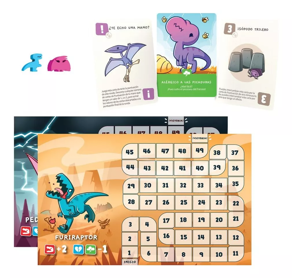Happy Little Dinosaurs - Expansión 5-6 Jugadores2