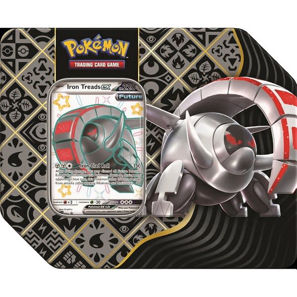 Pokémon TCG: Paldean Fates Tin - Iron Treads ex1