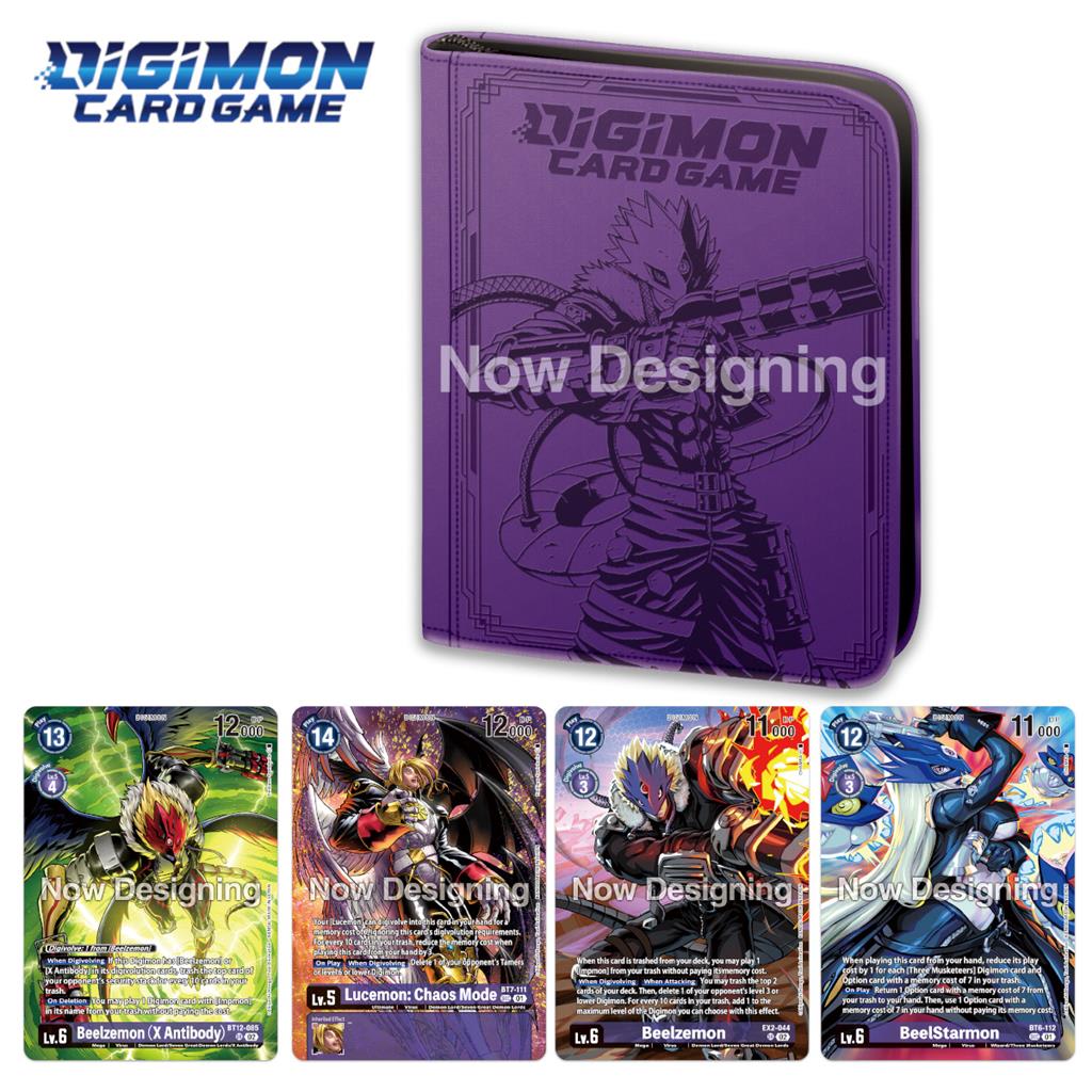 Digimon CG Premium Binder Set -Beelzemon-2