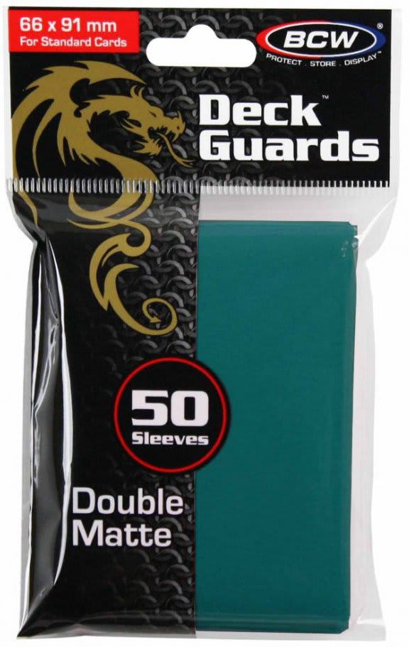 Protectores Deck Guard Doble Matte - Teal1
