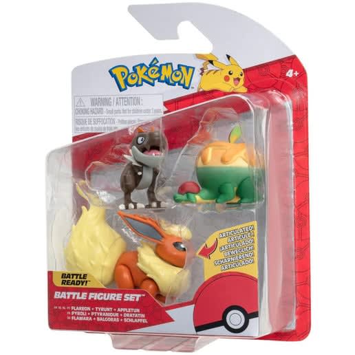 Pokémon Battle Figure Set: Flareon + Tyrunt + Appletun1