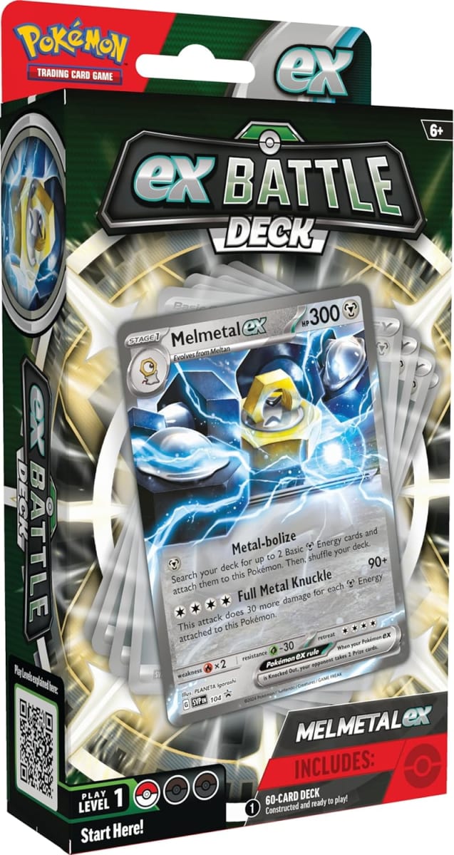 Pokémon TCG : ex Battle Deck Melmetal - Inglés1
