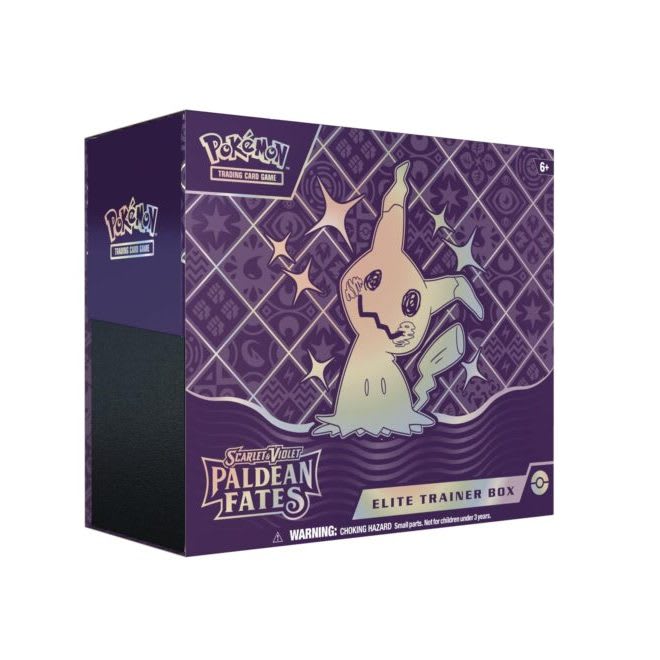 Pokémon TCG: Caja de Entrenador de Elite Destinos de Paldea1